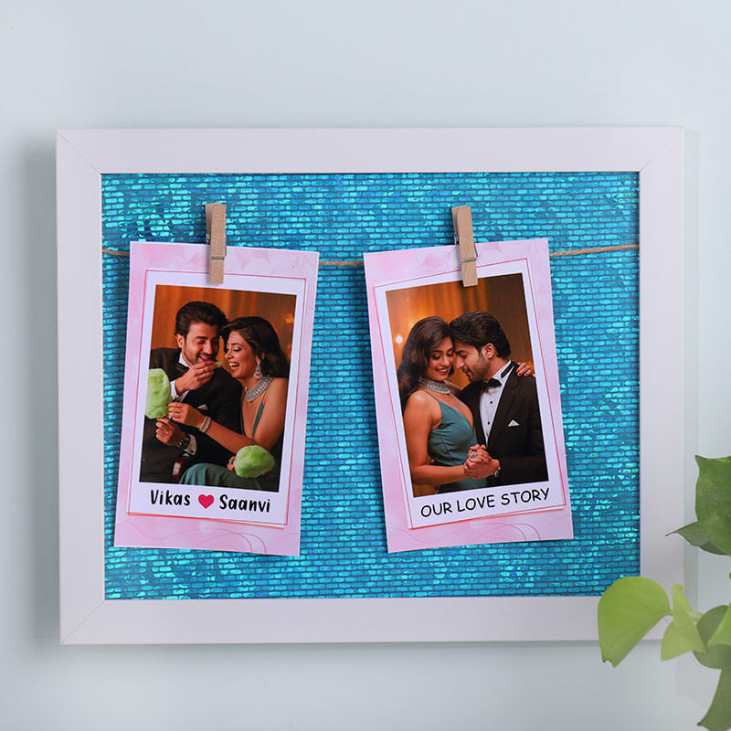 Blue Photo Frame Online