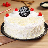 White Forest Cake For Bestie