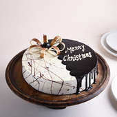 Choco Vanilla Cake Christmas Delight