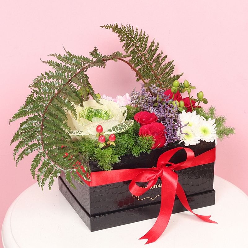 Valentine Day Special Designer Flower Arrangement
