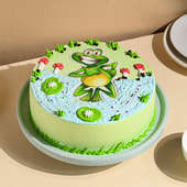 Wild Wonderland Cute Frog Cake