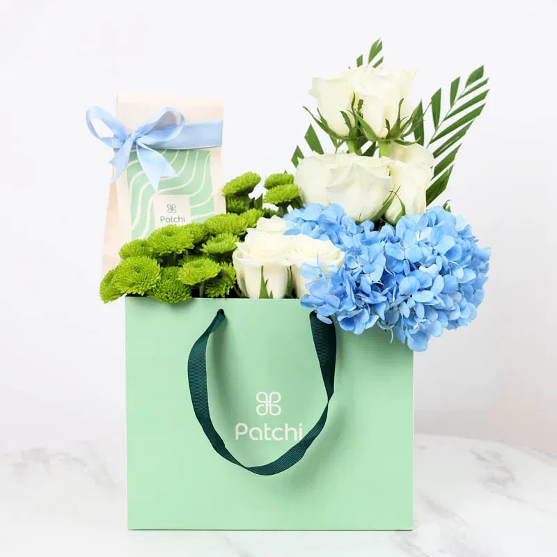 Winter Roses N Patchi Delight