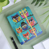 Wise Owls Elastic Band Diary