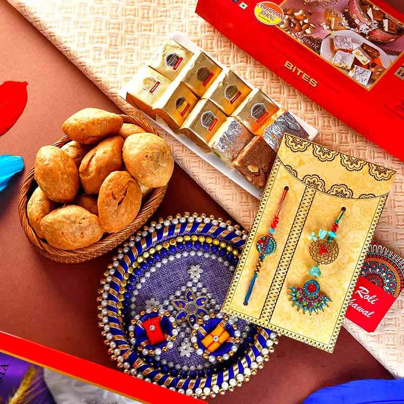 Wishful Rakhi And Snack Hamper