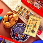 Wishful Rakhi And Snack Hamper