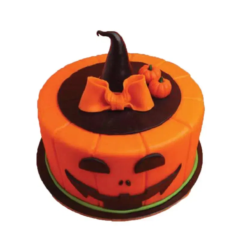 Halloween Pumpkin Chocolate Cake