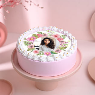 Women Power Photo Cake