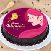 Womens Day Poster Cake