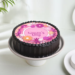 Womens day poster cake