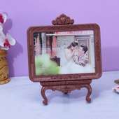 Wood Shade Victorian Photo Frame