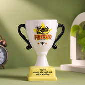 Worlds Best Friend Trophy