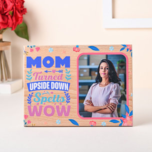 Personalised Photo wooden frame For Mom