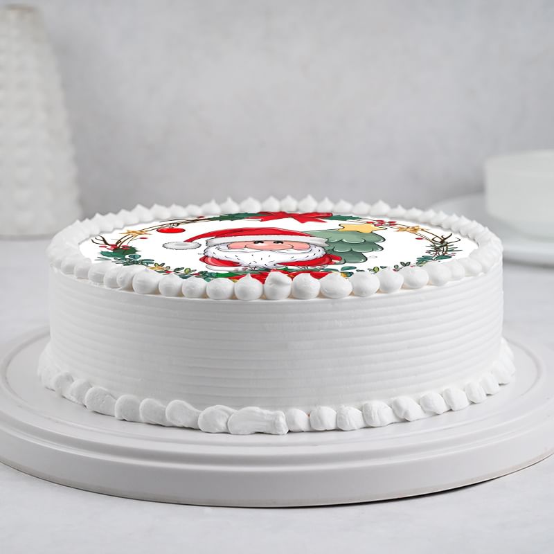 Buy Xmas Santa Poster Cake