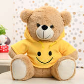 Yellow Hoodie Teddy Bear