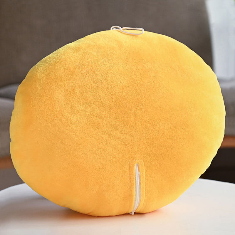 Lovely Yellow Kiss Smiley Soft Toy