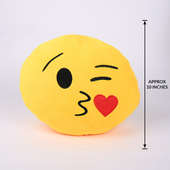 Yellow Kiss Smiley Soft Toy