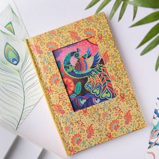 The Indian Peacock Floral Diary
