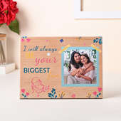 Mothers Day Photo Personalised wooden frame
