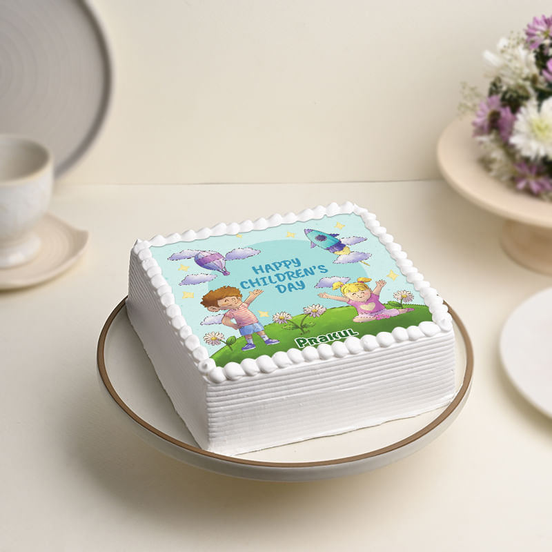 Little Explorers Childrens Day Cake