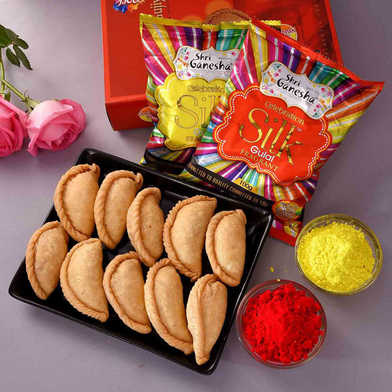 Yummy Assorted Gujiya Holi Gift Box